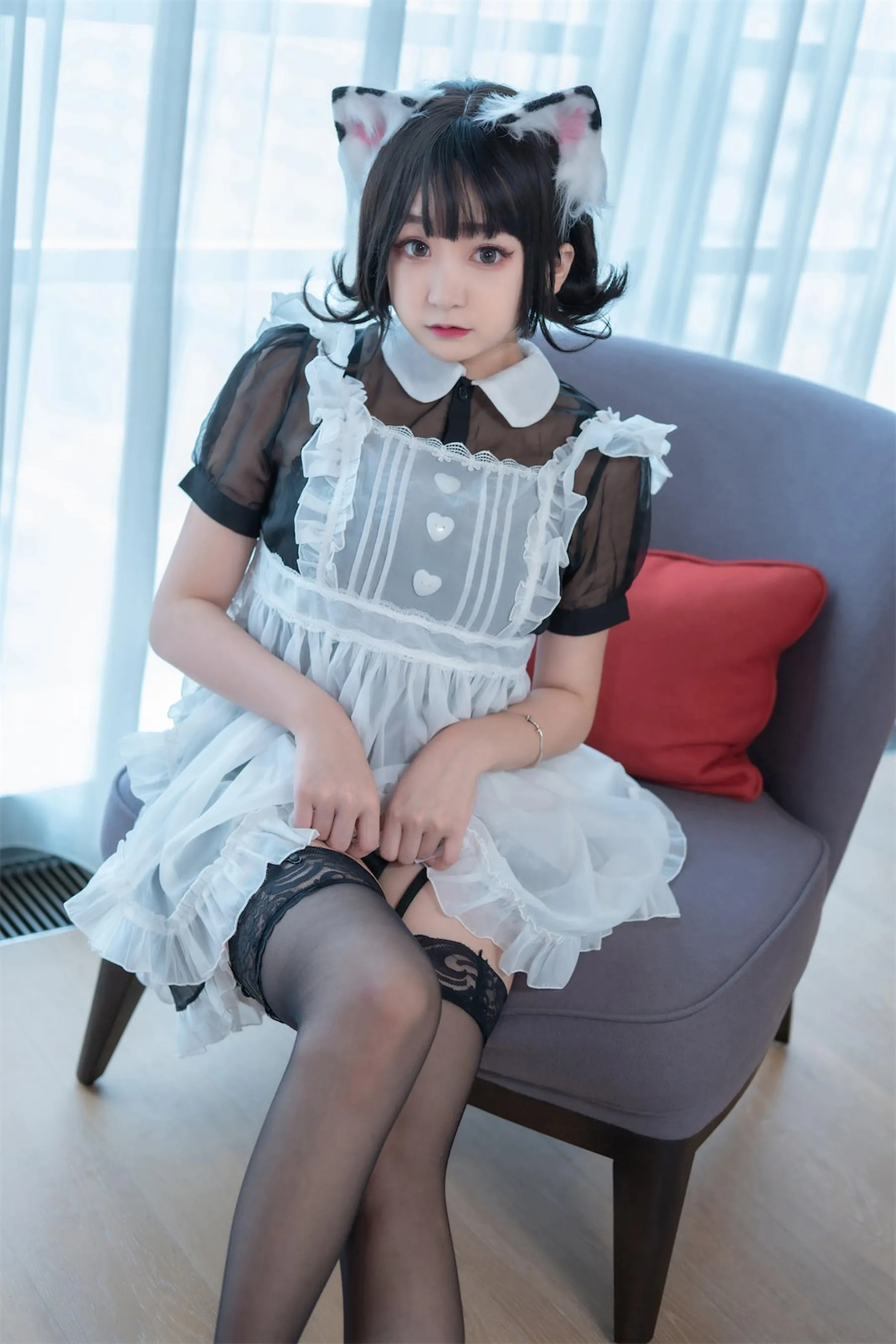恩田直幸 – NO.38 奶牛猫女仆 [46P]插图4